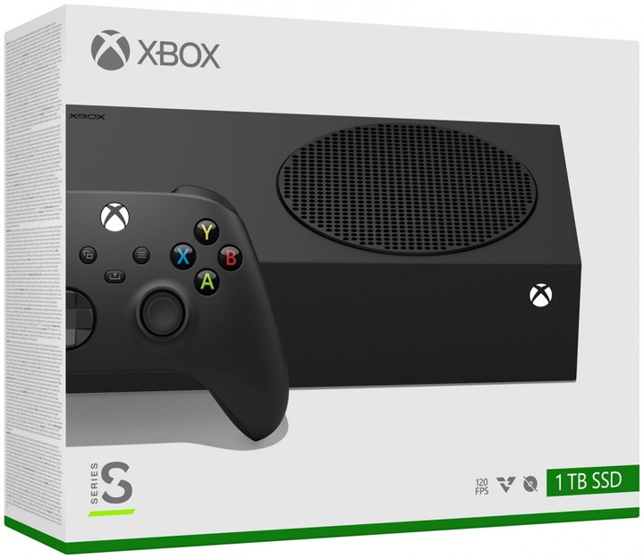 Actual product image Microsoft Xbox Series S - 1TB Carbon Black