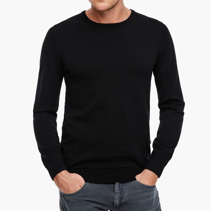 Produktbild S.Oliver Herren Pullover Strickpullover Rundhals-Ausschnitt, verschiedene Farben (4XL)