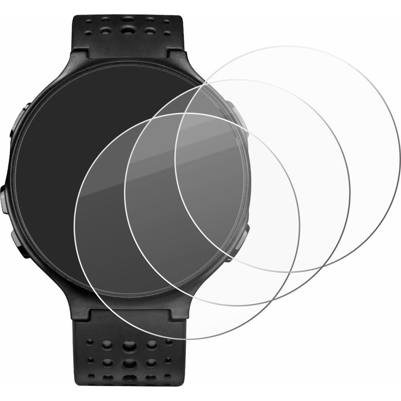 Thumbnail - Savvies Panzerglas Hartglas Displayschutz, Smartwatch Schutzfolie, Transparent