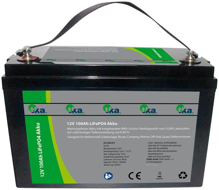 Produktbild TKA Akku für Solaranlage (12.80 V, 100 Ah)