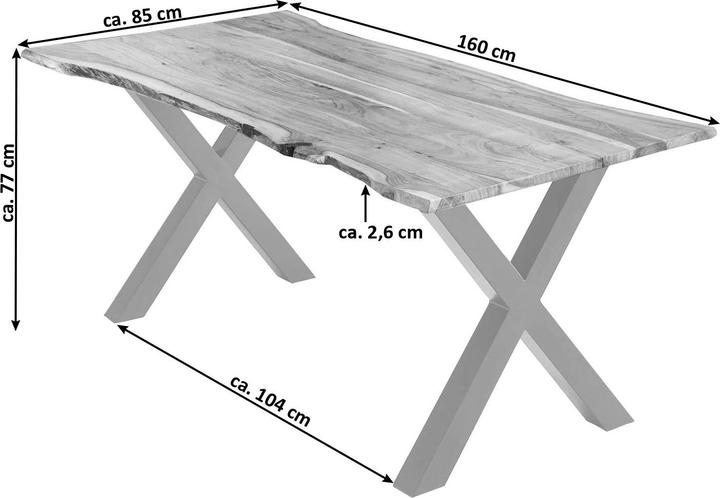 Image du produit SAM Yvonne (160 x 85 x 77 cm)