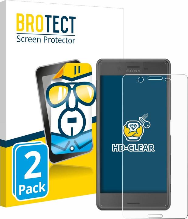 Actual product image BROTECT Screen Protector Clear (2 Piece, Sony Xperia X Performance)
