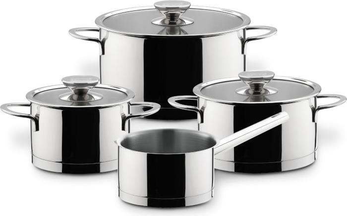 Produktbild Berndes MILLESIMA Edition 100 Set 4-tlg. (Kochtopf, Edelstahl)