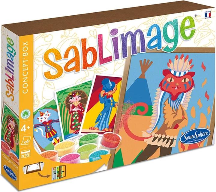 Actual product image Sentosphere Sandpictures Cats