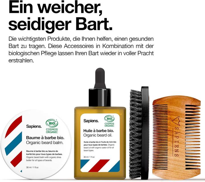 Produktbild Sapiens Bartpflege und Rasur (Bartpflege Set)