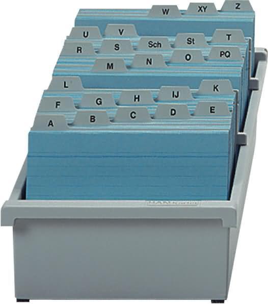 Productafbeelding Han Kaartenbak A4 liggend (A4)