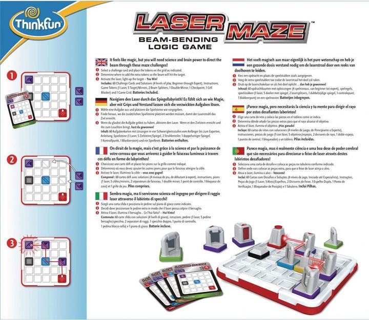 Produktbild Thinkfun Laser Maze (Deutsch, Englisch, Italienisch, Französisch)