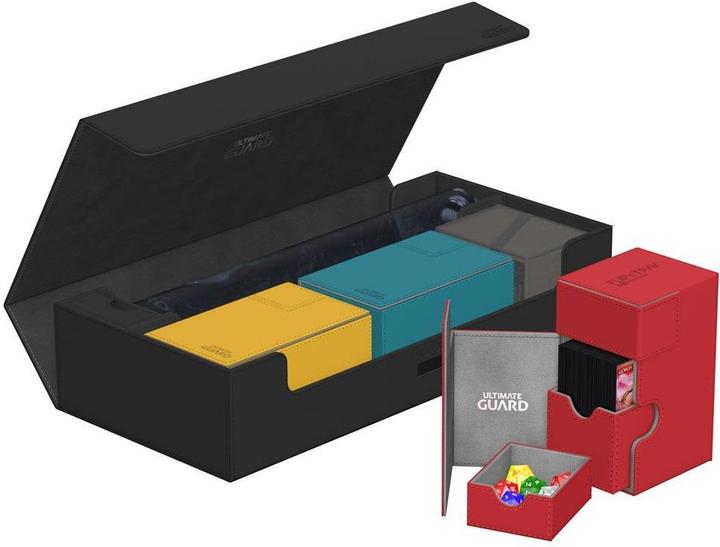 Produktbild Ultimate Guard Kartenbox XenoSkin Superhive 550+ Schwarz