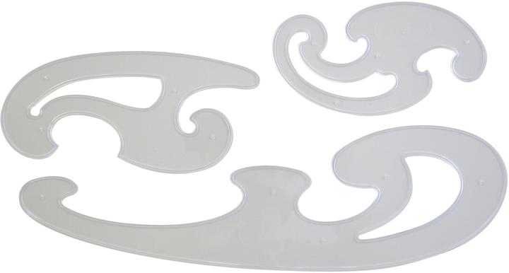 Produktbild Aristo Burmester Kurvenlineal-Satz (35 cm, Kunststoff)