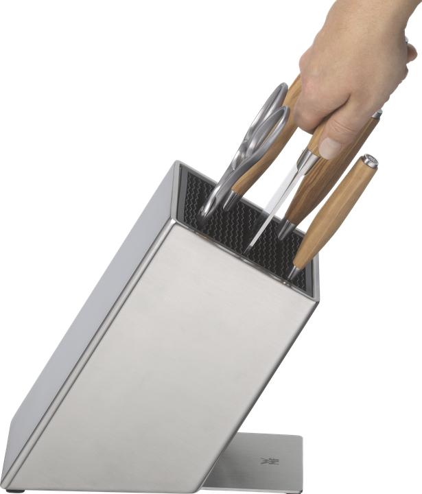 Produktbild WMF Grand Wood Messer-Set mit FlexTec Messerblock, 6-teilig
