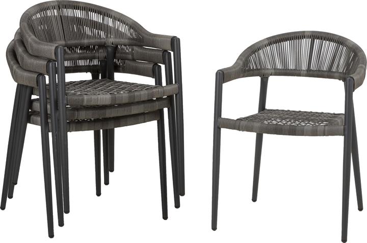 Actual product image Acamp Set 4x BROOKLYN armchairs