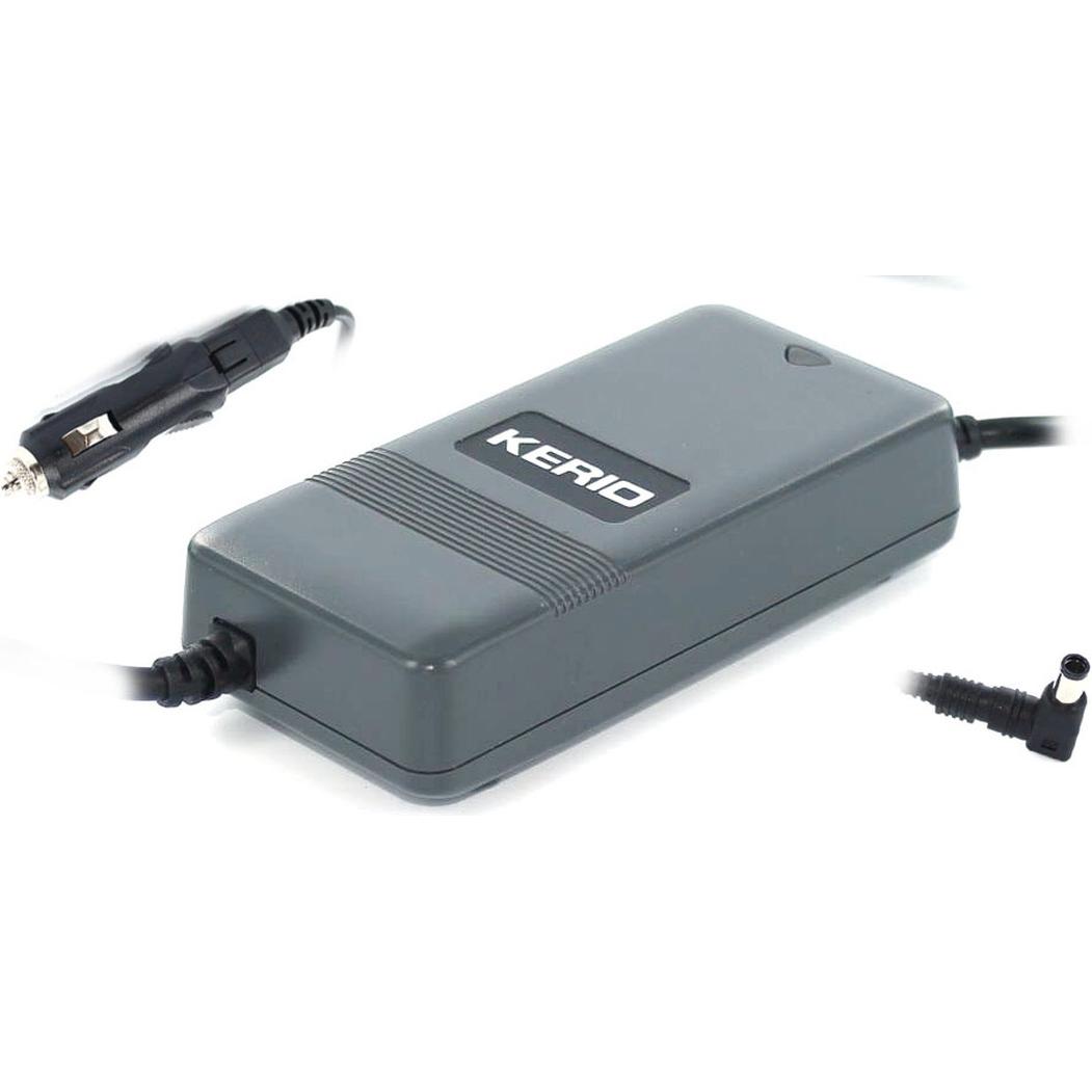 AGI 9886 - Notebook - Auto - 12 V - 90 W - 19 V - Schwarz (90 W), Notebook Netzteil, Schwarz