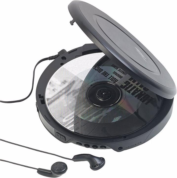 Produktbild Auvisio Tragbarer CD-Player mit Ohrhörern