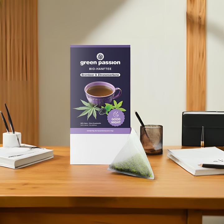 Produktbild Green Passion Bio-Hanftee Good Night (18 g)