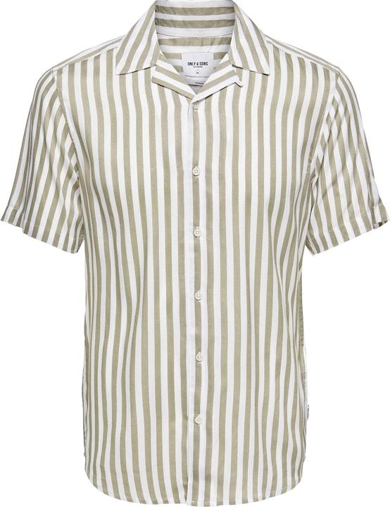 Produktbild Only & Sons Gestreiftes Kurzarmhemd (L)