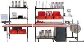 Produktbild Hüdig Packtisch höheneinstellbar 690-960 mm (200 cm, 92 cm)