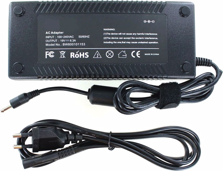 Image du produit AGI Adaptateur secteur compatible avec Asus N750JK-T4092H (120 W)