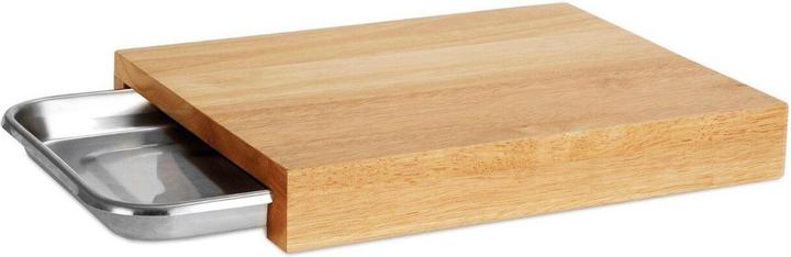 Andrea Tagliere con gocciolatoio in acciaio inox 30,5 x 24 cm