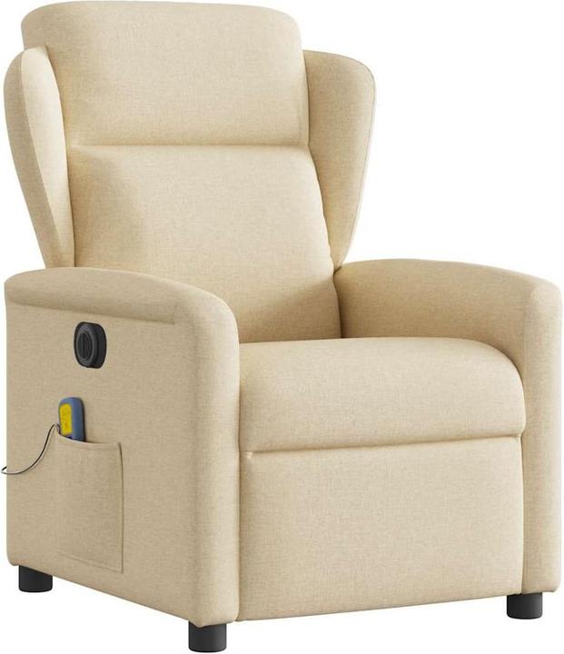 Produktbild VidaXL Massagesessel Elektrisch Creme Stoff