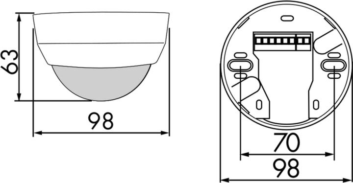 Actual product image BEG Presence detector PD4 92580 PD4-M-1C-AP, white (24 m)