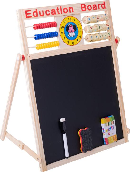 Actual product image Ikonka Magnetic abacus board + magnets 42 x 32.5 cm