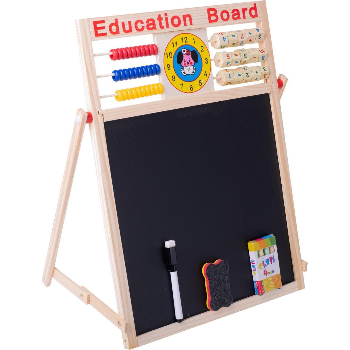 Ikonka, Magnet, Magnetische Abakus-Tafel + Magnete 42 x 32,5 cm