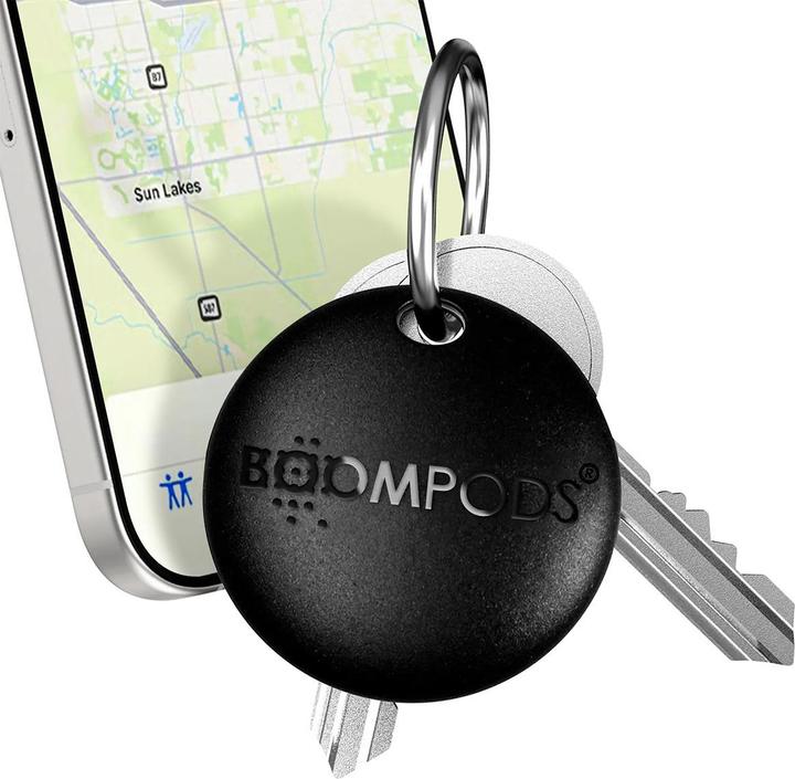 Immagine prodotto Boompods Boomtag nero (Android, iOS, Mac OS)