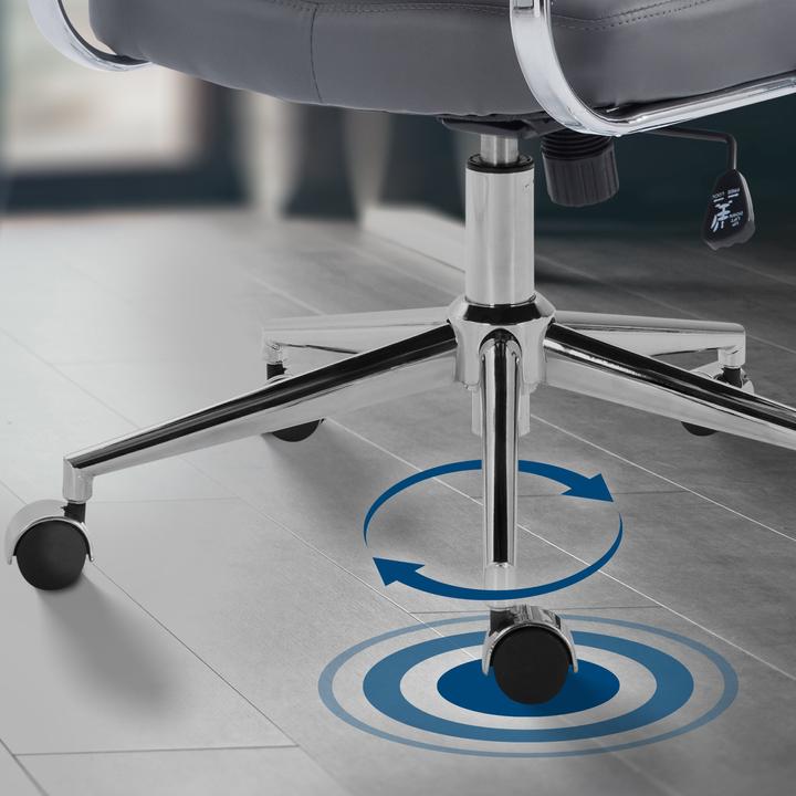 Actual product image CLP Oakland office chair, height-adjustable and swivelling