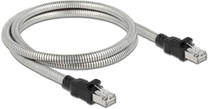 Actual product image Delock RJ45 cable Cat.6A U/FTP with metal jacket 3 m (U/FTP, CAT6a, 3 m)