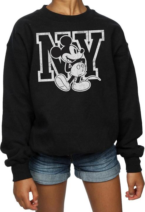 Produktbild Disney Mickey Mouse NY Kicking Sweatshirt Mädchen (152, 158)