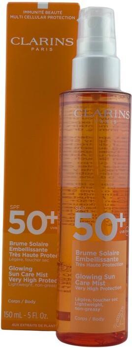 Actual product image Clarins Solaires Brume Sun Protection Factor 50 + (Sun spray, SPF 50+, 150 ml)