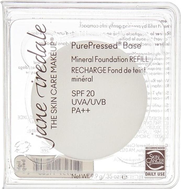Produktbild Jane Iredale PurePressed Base SPF 20 Nachfüllpackung Light Beige 9.9g (Light Beige)