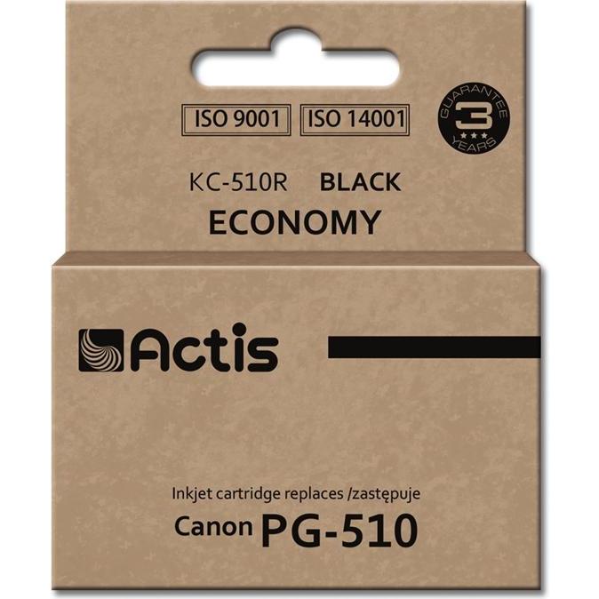 Factis, Druckerpatrone, KC-510R black ink cartridge for Canon printer PG-510 replacement - Kompatibel - (BK)