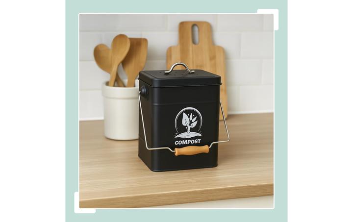 Produktbild Relaxdays Komposteimer mit Geruchsfilter 6 Liter (6 l)