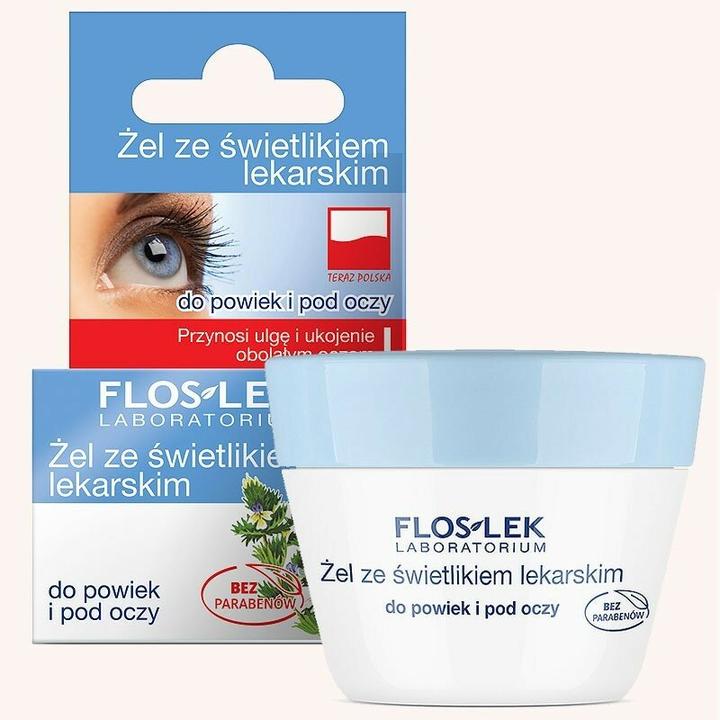 Image du produit Floslek Soins des yeux (Gel pour le soin des yeux, Jour + nuit)