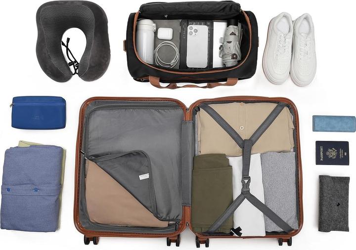 Image du produit Kono 4-teiliges Hartschalen-Kofferset (96 l)