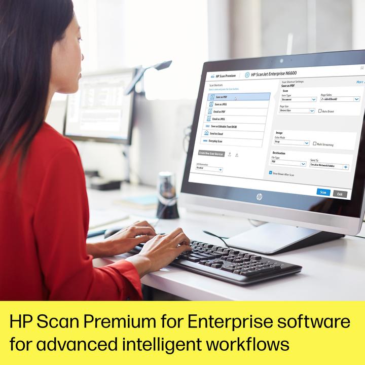 Image du produit HP Scanjet Enterprise Flow 6600 fnw1 08A (Ethernet, USB)