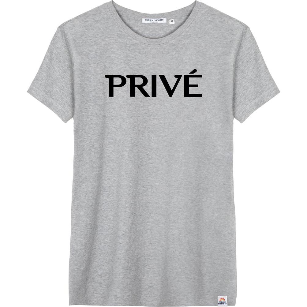 French Disorder, Damen, Shirt, daen-t-shirt prive, Grau, (M)