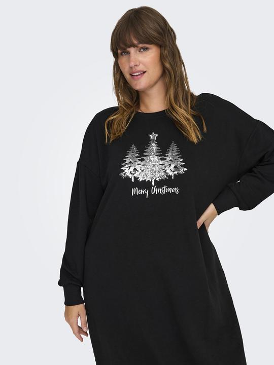 Actual product image Only CARXMAS Midikleid Sweatshirt-Kleid (L)