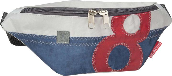 Bianco, Blu con numero rosso