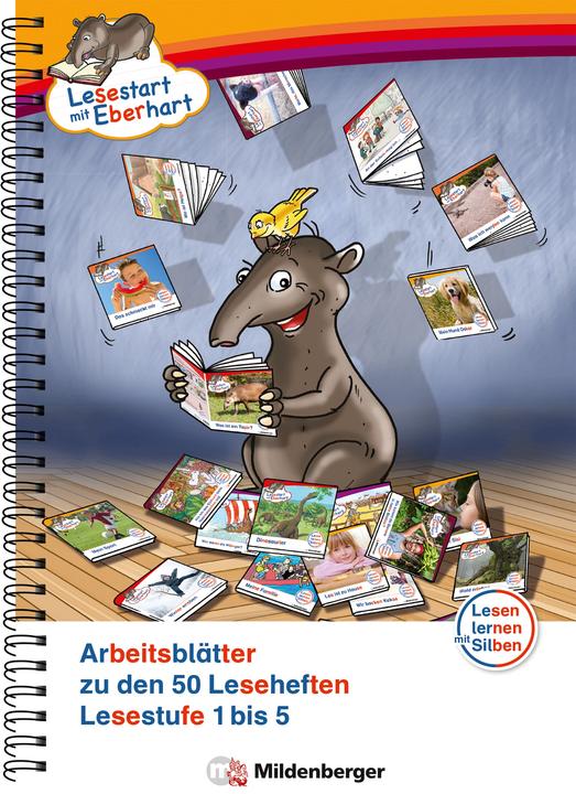 Lesestart mit Eberhart - Arbeitsblätter zu den 50 Leseheften (Deutsch, Stefanie Drecktrah, 2022)