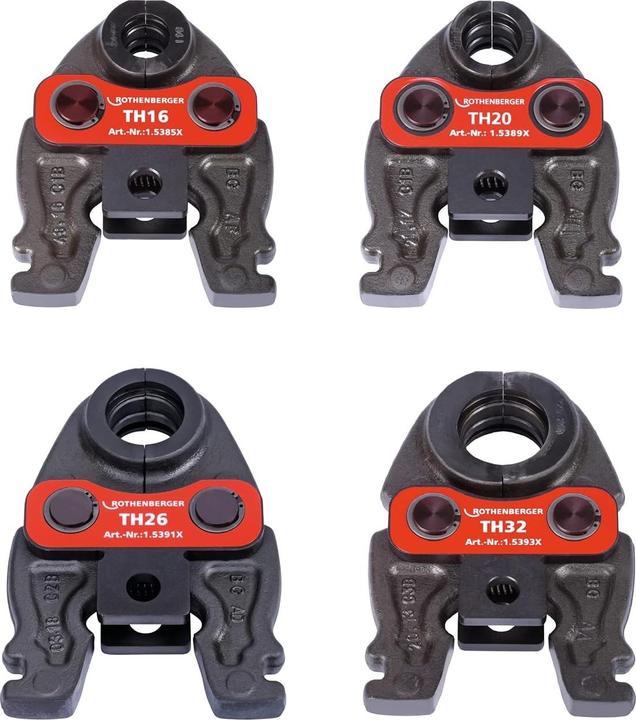 Produktbild Rothenberger Satz Pressköpfe Compact TH16-20-26-32mm