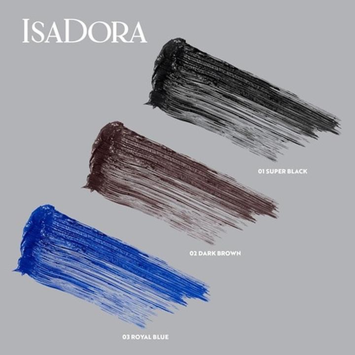 Produktbild Isadora Mascara The Build-Up Mascara Extra Volume 02 Dunkelbraun / 10 ml (Dunkelbraun)