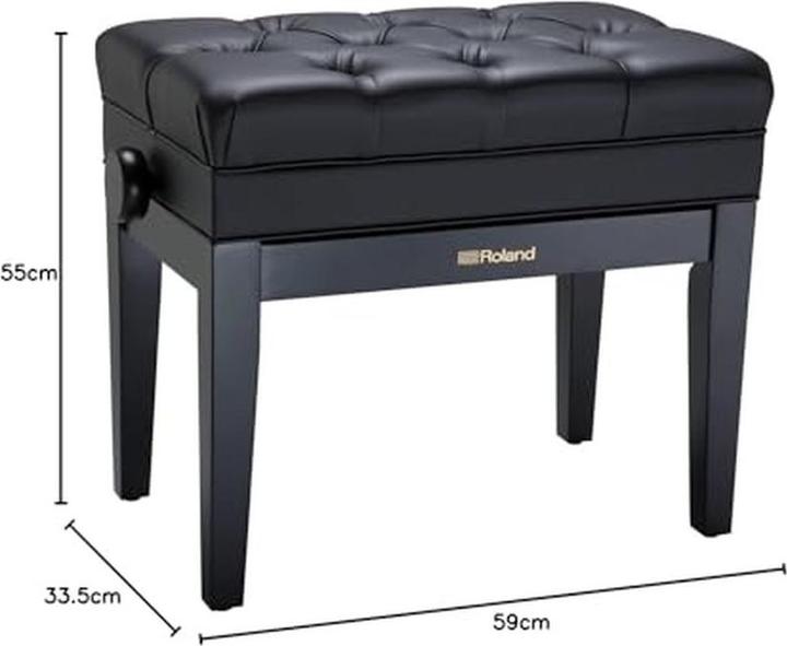 Actual product image Roland RPB-500BK (Piano bench)