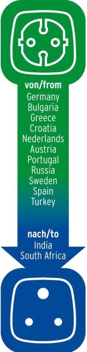 Productafbeelding Brennenstuhl Reisstekker aardingscontact => Zuid-Afrika. India 15