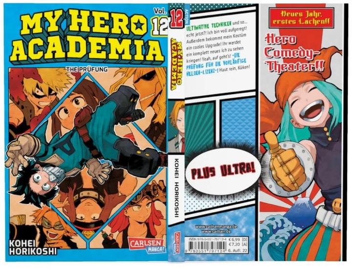 Produktbild My Hero Academia 12 (Deutsch, Kohei Horikoshi, 2018)