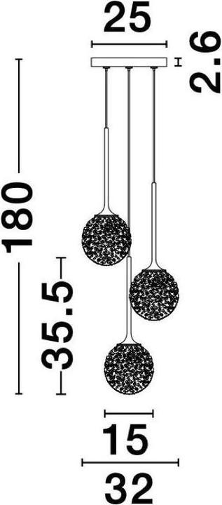 Produktbild Nova Luce Mirano (G9)