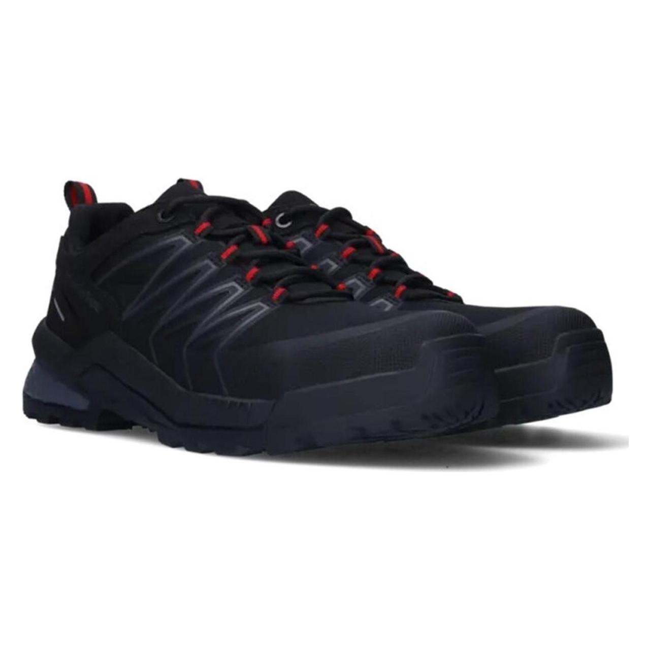 FootFellas, Werkschoenen, Jack Werkschoenen S3S Zwart/rood - Maat 43 (S3, 43)