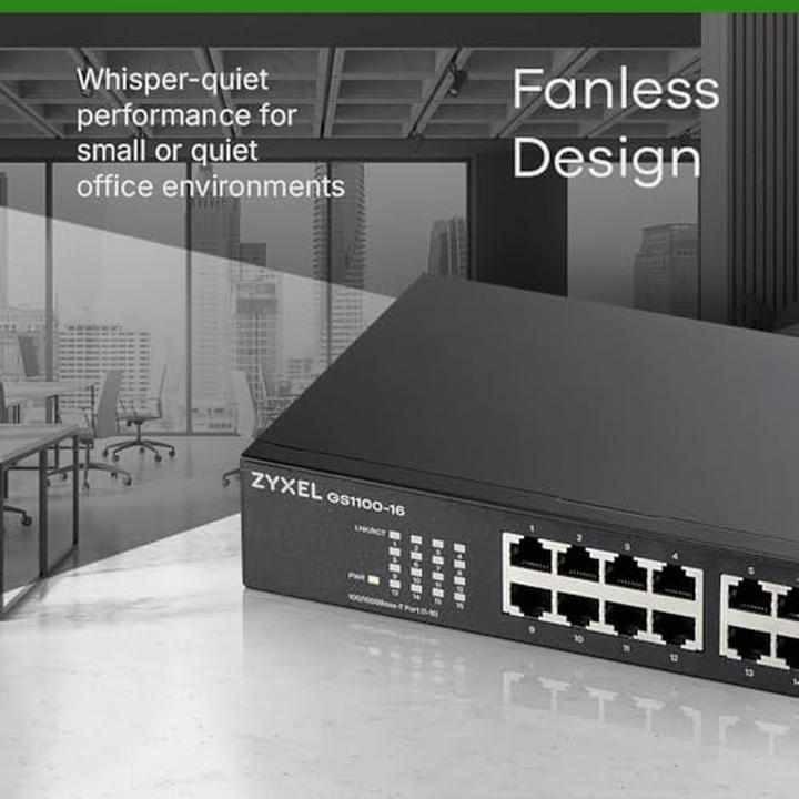 Produktbild Zyxel GS1100-16 V3 (16 Ports)