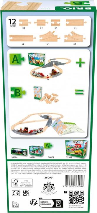 Produktbild Ravensburger BRIO World - Schienen Starter Sortiment B